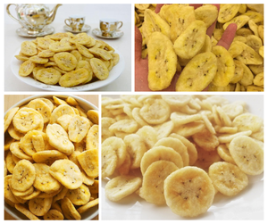 Plátano deshidratado en rodajas ovaladas, patatas fritas deshidratadas, delicioso crujido satisfactorio de un proveedor fiable en Vietnam - Product Image 3