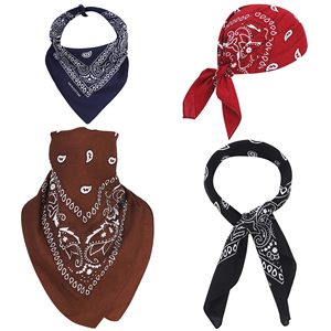 Lot de 4 foulards carrés en tissu 100 % coton, motif camouflage urbain, imprimé numérique ethnique, 22 pouces, qualité supérieure, pour la vente en gros - Product Image 4