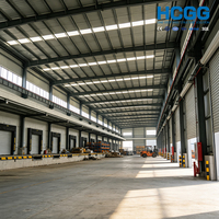 Prefab zware stalen constructie werkplaats magazijn grote overspanning landbouw graan fruit gebouw H-balk snel