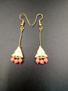 Amaira Jewels Gold Plated Bowknot Drop Earrings Imitation Pearl Women's Classic Wedding <b>Jewelry</b> - Product Image 5
