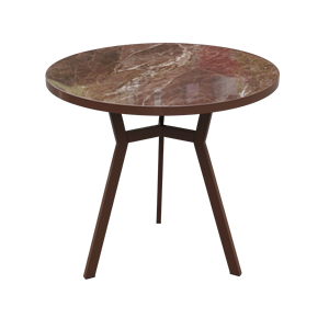 MG01 Luxury Metal <b>Table</b> | Modern Powder Coated Iron Leg <b>Outdoor</b> Dining Bistro <b>Table</b> for Hotel Cafe Restaurant & Bedroom - Product Image 1