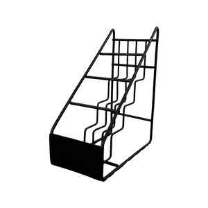 Handmade Four Tier Iron Wire <b>Bottle</b> <b>Rack</b> Kitchen Wine <b>Storage</b> Organizer Standing Beverage Shelf Industrial Home Display - Product Image 1