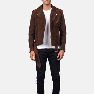 Bomber Crocheted Leather Fabric Winter Wear Men <b>Suede</b> <b>Jacket</b> Vintage Look Camel Skin Made Winter Fabric <b>Suede</b> Varsity <b>Jacket</b> - Product Image 1