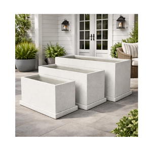 Macetas de Jardín a Precio de Fábrica, Macetas de Interior/Exterior de Fibra de Vidrio, Ecológicas, Duraderas, Ligeras, Nuevo Modelo, Nuevos Diseños - Product Image 1