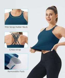 Top Deportivo de Yoga para Mujer, Elástico, Cómodo, para Entrenamiento en Gimnasio, Ropa Deportiva, Top de Yoga Activo, Suave, Transpirable y Elástico - Product Image 4
