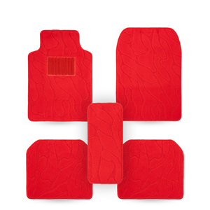ROADPOWER (RP-MAT-188) Alfombrillas universales premium de 5 piezas para coche, para asientos delanteros y traseros, protegen el vehículo de la suciedad - Product Image 1