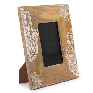Luxury Solid Wooden Photo Frame Natural Finish <b>Tabletop</b> <b>Display</b> for Home Office Living Room Vintage Modern Interior Decor - Product Image 1