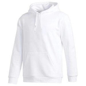 Sweat-shirt à capuche vert pour homme, coupe classique, en molleton de coton, décontracté, couleur unie, avec poche, pour l'automne et l'hiver - Product Image 4