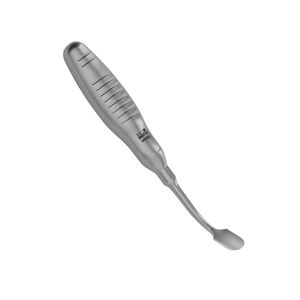 Raspatoire en acier de qualité supérieure, courbée, 200 mm (7,78 po), pointe ergonomique, poignée de haute qualité, élévateur chirurgical médical CE par Grip Surgical - Product Image 2
