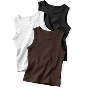 <b>Tops</b> Tanktops 100% cotton s/j 160 gsm solid color, colorful, digital print casual style printed casual supplier from Bangladesh. - Product Image 5