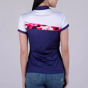 เสื้อโปโลผู้หญิง เสื้อทรงเข้ารูปทันสมัย เหมาะสำหรับใส่ทำงานและแฟชั่นกลางแจ้ง เสื้อโปโลผู้หญิงระบายอากาศได้ดี ใส่ได้ทุกวัน - Product Image 4