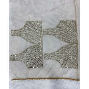ชุดส่าหรีงานออกแบบสำหรับงานเลี้ยงตอนเย็น พร้อมงานปักเลื่อม - Product Image 1