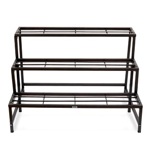 Support de plantes en métal à 4/5 niveaux, porte-pots de fleurs autoportant, design italien de luxe pour une utilisation en intérieur et en extérieur, maison, jardin et balcon - Product Image 3