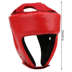 Casco de Kick Boxing de PU, Protector de Cabeza de Media Cara para Karate, Muay Thai, MMA, Sanda, Lucha Libre y Boxeo - Product Image 6