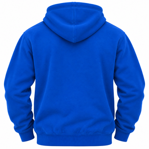 Phi Beta Sigma Royal Blue <b>Men's</b> Hooded <b>Sweatshirt</b> with <b>White</b> Greek Letter Embroidery Custom Pullover Fleece Hoodie Kangaroo - Product Image 4