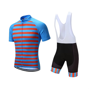2026 Unisex <b>Cycling</b> Jersey Set with <b>Padded</b> <b>Shorts</b> Breathable Quick Dry Lightweight Reflective Comfortable Bike Uniform - Product Image 1