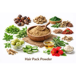 Polvo de Coloración Capilar Herbal Negro Natural Bajo en Químicos - Product Image 1