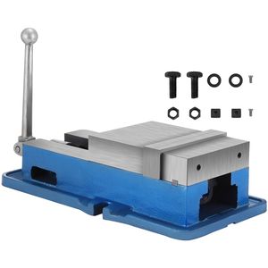 Morsa di precisione angolare ACCU da 6FT con ganascia da 6 pollici per trapano a colonna, fresatura, foratura e morsetto da banco - Product Image 5