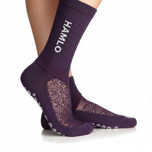 Pakistan Made <b>Men's</b> Sports Running <b>Socks</b> Non-Slip Grip and Self-Heating <b>Thermal</b> Design Custom Made for Football & Soccer Wear - Product Image 1