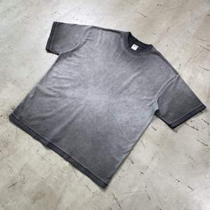 Camiseta de Hombre 100% Algodón, Nueva Colección Primavera-Verano, Estilo Retro Casual, Transpirable, 275g, Teñido Inverso, Deshilachado, Lavado - Product Image 6