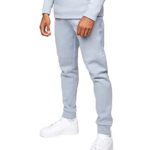 Sweatpants pour hommes de haute qualité avec logo personnalisé, tissu Oxford 100% coton, doublure en polaire écologique, imperméable, respirant, formel - Product Image 4
