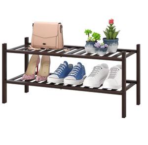 Organisateur de chaussures en métal thermolaqué à plusieurs étagères – Meuble à chaussures moderne en métal pour un rangement gain de place - Product Image 6