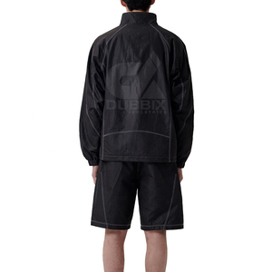 Clothing Manufacturer Custom Men’s 3M Reflective <b>Tracksuit</b> – High-Quality Two-Piece Jacket & Pants Jogging Set - Product Image 4