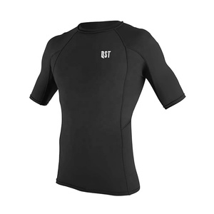 Sublimation MMA <b>Rashguard</b> Short Sleeve Jiu Jitsu Kimono Grappling <b>BJJ</b> No Gi Compression Shirt Gym Training Apparel OEM - Product Image 5