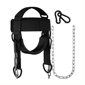Elastic Head Harness For Neck Muscle Growth Weightlifting Gym Training Exercise Resistance Strength <b>Builder</b> Gear - Product Image 5