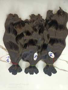 Extensions de cheveux naturels indiens bruts de qualité supérieure, extensions de cheveux humains bouclés naturels indiens bruts pour femmes - Product Image 4