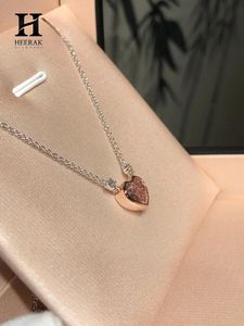 Elegant Heart Motif Necklace, <b>Solid</b> <b>Gold</b> Fine Jewelry for Retail, Handcrafted by Heerak Diamonds - Product Image 2