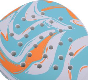 Ensemble de raquettes de padel pour joueurs débutants, noyau en EVA haute densité, absorption des chocs, poignée en fibre de carbone légère, face de 26 cm - Product Image 3