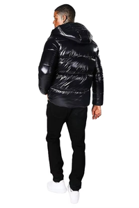 Down <b>Jacket</b> High Quality Ultralight <b>Thin</b> <b>Mens</b> Bubble Puffer <b>Jackets</b> With Hood Quilted Parks Bomber Winter Padded Vest Coat - Product Image 3