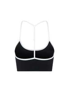 Sujetador Deportivo para Mujer, Color Sólido, para Fitness, Yoga, Gimnasio, Entrenamiento, Ropa Deportiva, Top - Product Image 4