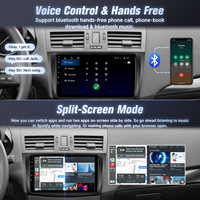 Nouvel arrivage Lecteur vidéo multimédia MP3 de 9 pouces sans fil Carplay Android Auto Bt Radio Tuner pour Mazda 3 2009-2013