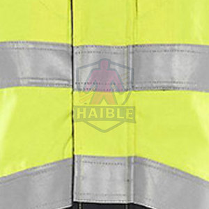 เสื้อแจ็คเก็ตสำหรับงานก่อสร้างอุตสาหกรรม ระบายอากาศได้ดี มองเห็นได้ชัดเจน ปลอดภัย คุณภาพสูง สำหรับผู้ชาย - Product Image 6