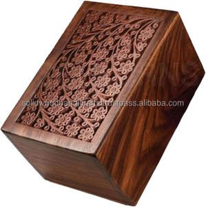 Pet Wooden Urns Handmade Cremation Keepsake Urns Made Of High Quality - Product Image 3