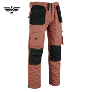 <b>Men</b>’s Multi Pocket Workwear Utility Cargo Trousers Heavy Duty Construction Pants with Tool <b>Pouches</b> - Product Image 4