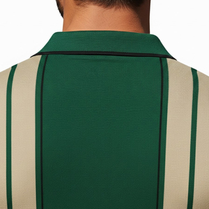 Polo vintage pour hommes coupe ajustée et oversize, style décontracté, idéal pour l'été – Meilleure vente – Polo slim fit pour garçons - Product Image 6