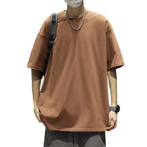 เสื้อยืดวินเทจแขนสั้นทรงโอเวอร์ไซส์ ผู้จัดจำหน่ายยอดนิยม เสื้อผู้ชายทรงหลวมเนื้อหนาสำหรับฤดูร้อน เสื้อทำงานคุณภาพสูงทรงหลวมใส่ทำงานได้ - Product Image 4