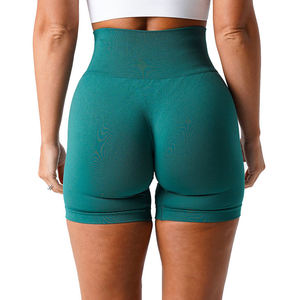 Shorts de sport pour femmes de haute qualité, personnalisés, à compression, pour le yoga et la course à pied - Product Image 3