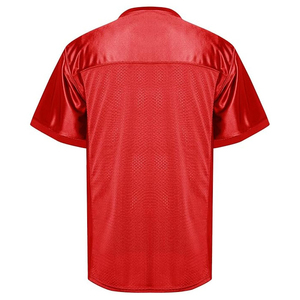 Custom Sports Stripe Color Football Team Jersey Vintage Oversized Print Soccer T Shirt Loose <b>Mesh</b> <b>Short</b> Soccer Jersey for Men - Product Image 3
