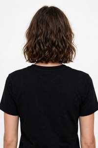 Camiseta sin Mangas para Mujer, Cuello Redondo, Color Negro, Estampado Gráfico Retro de Cerezas Rosas, Informal, Transpirable, 100% Algodón, para Verano - Product Image 4