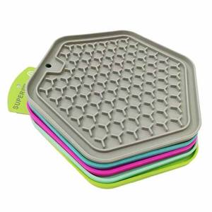 Tapete de Silicona de Textura Premium para Lamer, Diseño de Alimentación Lenta, Patrón Personalizado y Certificado por Fábrica OEM - Product Image 2