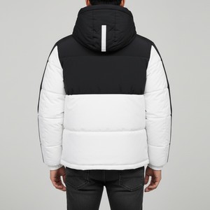 Blouson matelassé pour homme, vêtement d'extérieur d'hiver isolé de qualité supérieure, veste thermique à capuche, logo personnalisé, fabricant en gros - Product Image 2