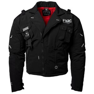 206 Spring New Men's Stand Collar Bomber <b>Jacket</b> Hooded Outdoor Thin Linen/<b>Corduroy</b> Discharge Printed Streetwear Casual Foreign - Product Image 2
