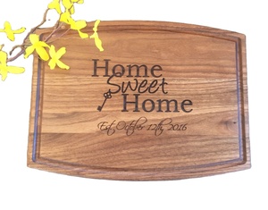 Venta directa de fábrica Posavasos personalizado con diseño tropical costero Tabla de cortar de estilo clásico para uso en la cocina para bodas - Product Image 1