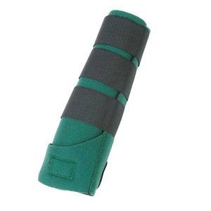 Bottes de protection pour chevaux en cuir et nylon de haute qualité - Soutien durable pour la thérapie équine - Options personnalisables - Modèle - Product Image 1