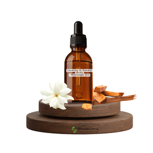 Jasmine and Sandal Body Massage Oil <b>Bulk</b> Wholesale Supplier Manufacturer OEM Private Label High Demand Spa Salon Use Oil - Product Image 1