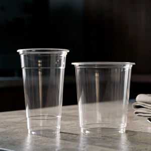 Vasos de plástico transparente PP/PET de 95 mm al por mayor con tapas de 16 oz y 22 oz, vasos de plástico desechables para té, café, jugo y bebidas - Product Image 5